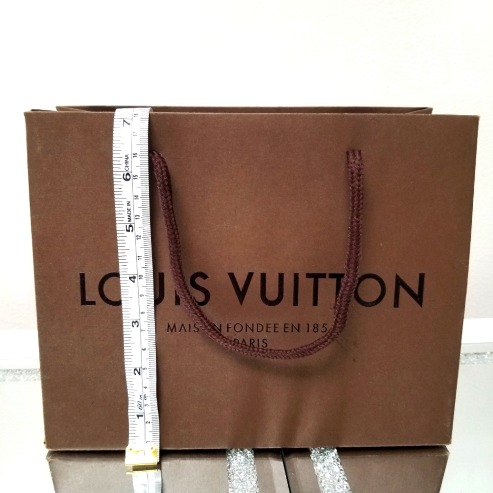 Louis Vuitton shopping paper bag gift